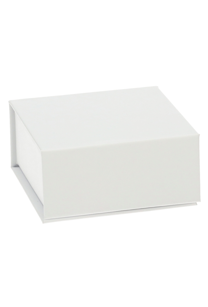 Magneet Bonbondoosjes Mat Wit 4 Bonbons 6.9x6.9x3cm FSC® 10stuks