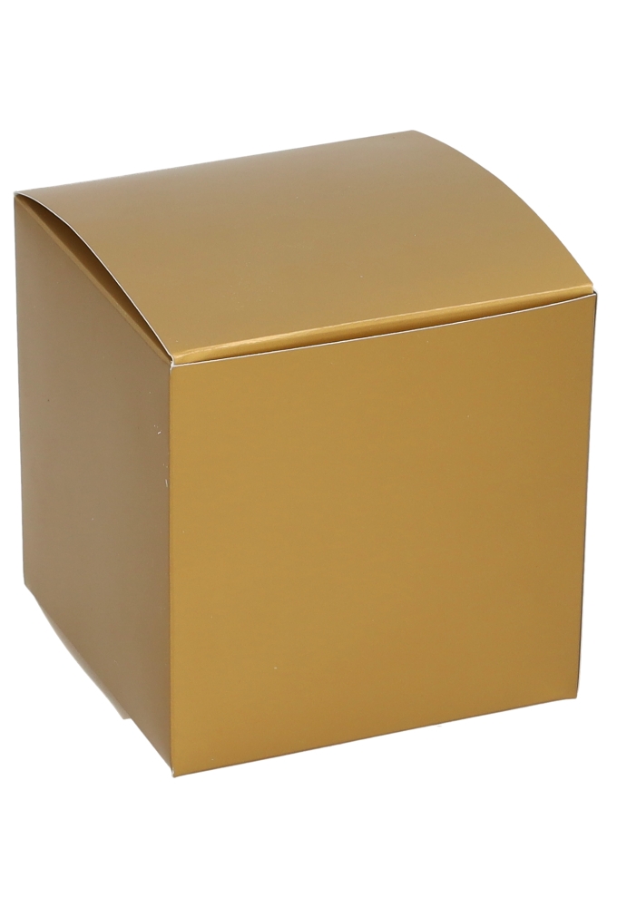 Kubus Geschenkdoosjes Goud 10x10x10cm 25stuks