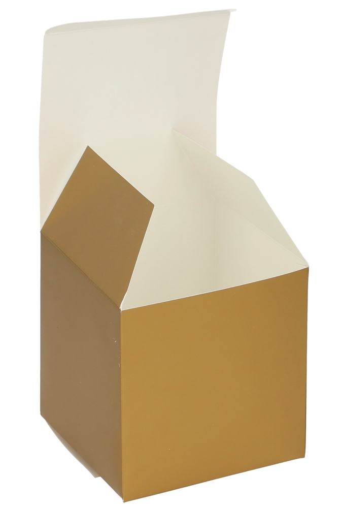 Kubus Geschenkdoosjes Goud 10x10x10cm 25stuks