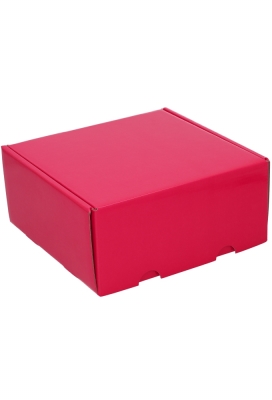 Luxe Verzenddoos Rolo Fuchsia Blinkend 24x23x11cm 25stuks