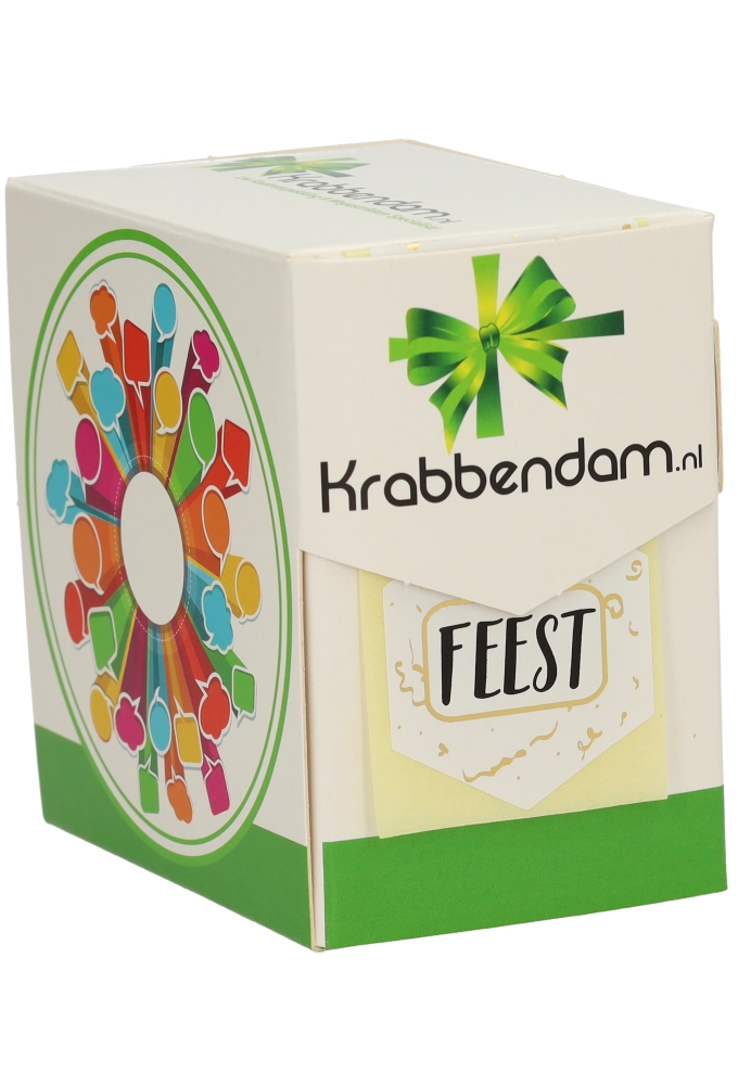 Etiketten Ruit Feest Goud Metallic 3.9x4.1cm 250stuks