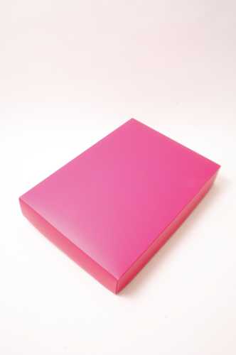 Geschenkdoos & Deksel Gaby Fuchsia Mat 37x26x6cm 50stuks