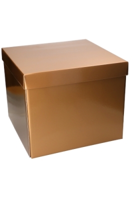 Luxe Geschenkdoos Torino Goud Glossy FSC® 20x20x15cm 20stuks