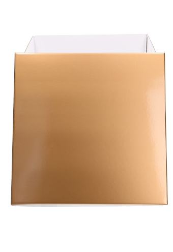 Luxe Geschenkdoos Torino Goud Glossy FSC® 20x20x15cm 20stuks
