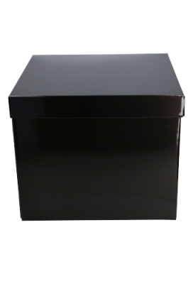 Luxe Geschenkdoos Torino Zwart Glossy FSC® 35x35x30cm 20stuks