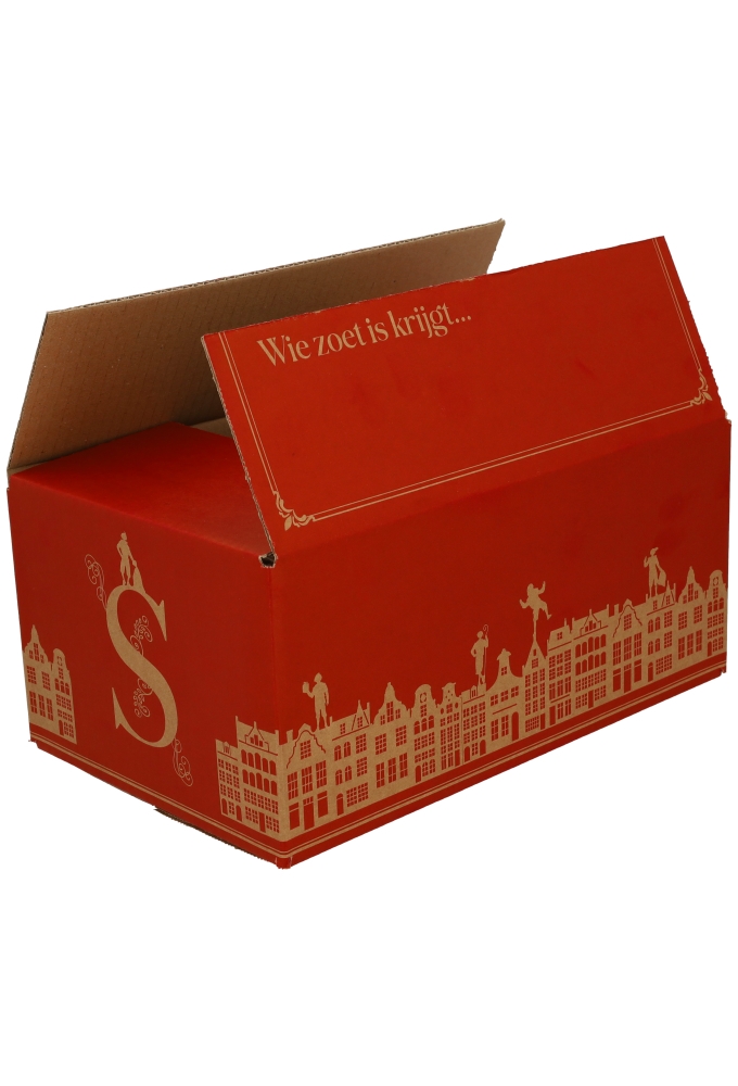 AKTIE Geschenkdozen Van Sinterklaas 31x21x14cm 15stuks 