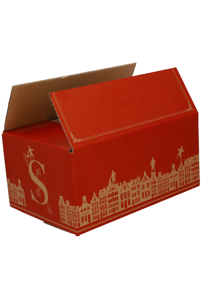 AKTIE Geschenkdozen Van Sinterklaas 31x21x14cm 15stuks 