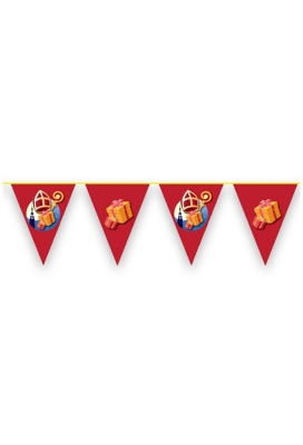 Vlaggenlijn Sinterklaas 20x30cm lengte 10 meter
