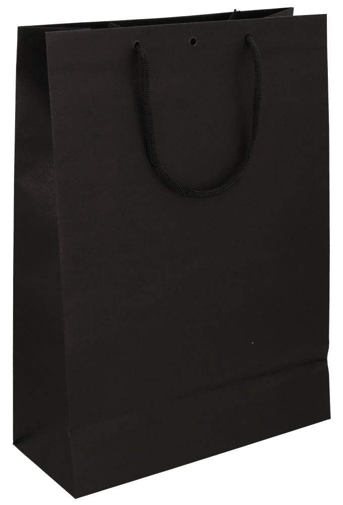 Kadotasjes Lenno Met Koord & Venster Zwart 33x14x45.7cm 10stuks