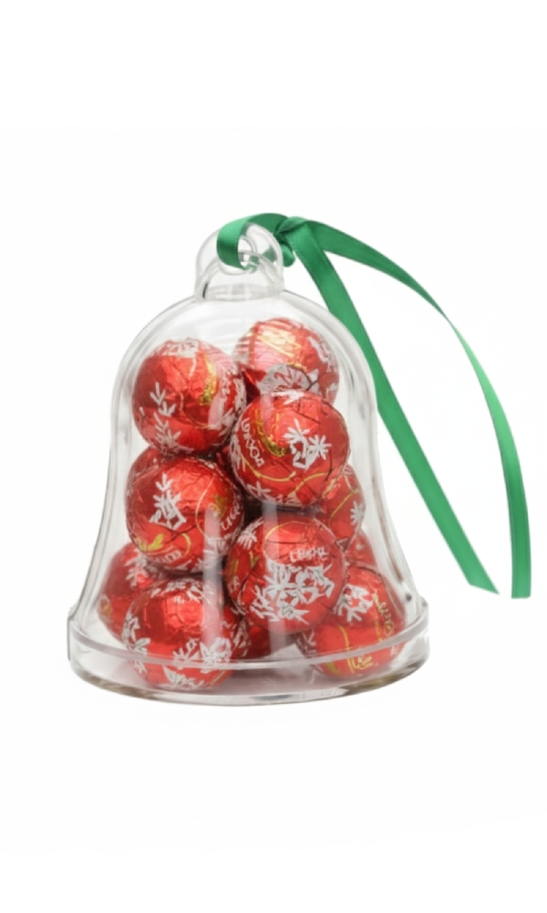 Transparant Figuur Bel 9 cm 2 Delig 200stuks