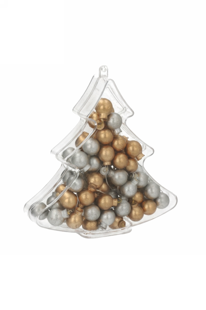 Transparant Figuur boom 10 cm 2 Delig 200stuks