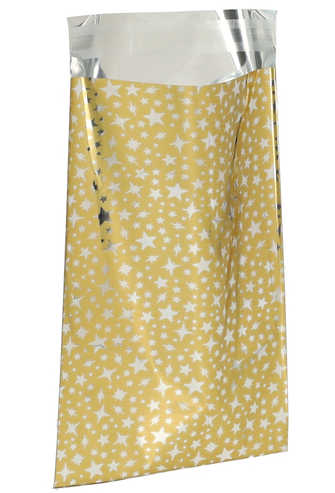 Kadozakjes Folie Mita Goud & Little stars Plakstrip 25x33.5x3cm 100st