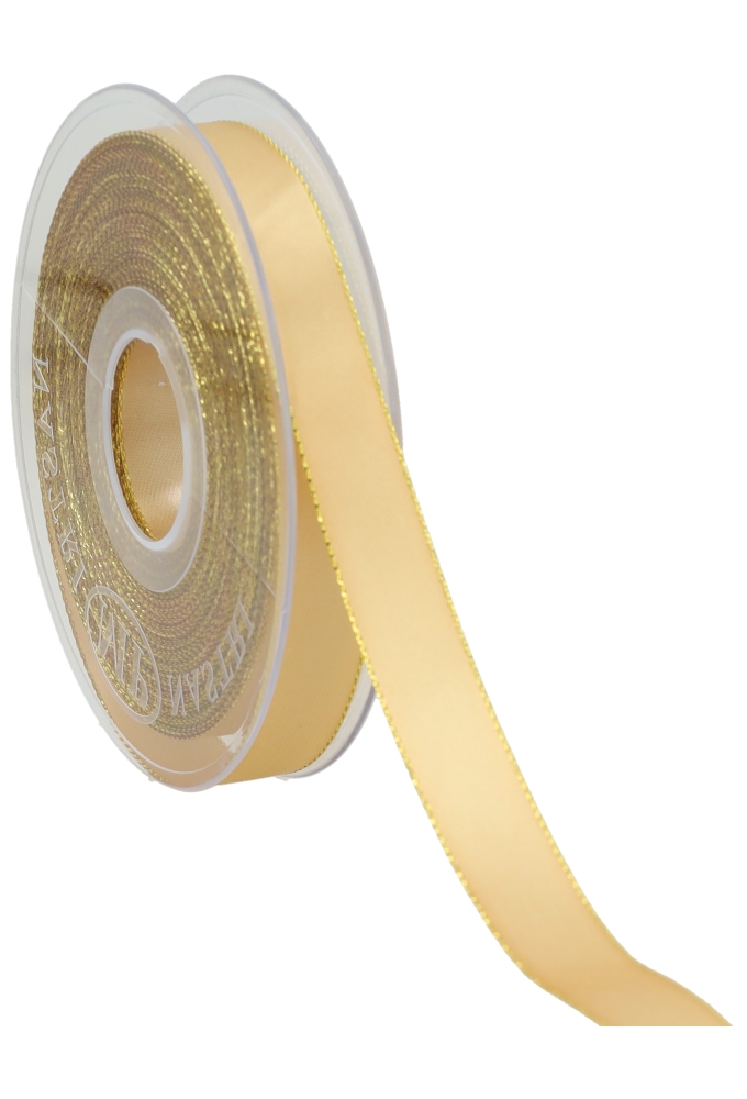 Kadolint Satijn Dubbel Goud & Goud 15mm x 20 meter