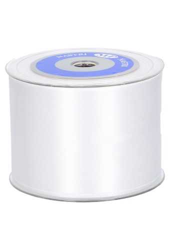 Satijn Lint Wit Extra Breed 70mm x 25 meter Wit