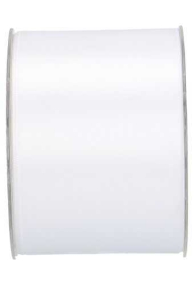 Satijn Lint Extra Breed 70mm x 25 meter Wit