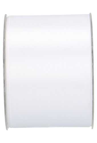 Satijn Lint Wit Extra Breed 70mm x 25 meter Wit