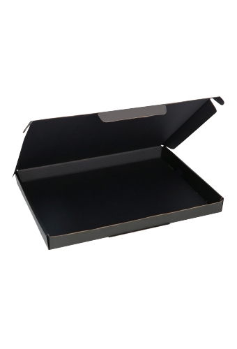 Brievenbusdoos Met Klep Pinto Zwart & Zwart A5 24.5x17.5x2.9cm 90stuks