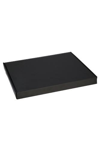 Brievenbusdoos Met Klep Pinto Zwart & Zwart A5 24.5x17.5x2.9cm 90stuks
