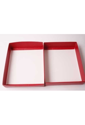 Geschenkdoos & Deksel Gaby Rood Mat 52x40x9cm 25stuks