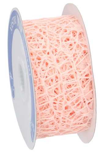 Cadeaulint Oceaan Weblint Roze 40mm x 10 meter