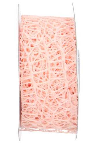 Cadeaulint Oceaan Weblint Roze 40mm x 10 meter