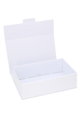 Luxe Klep Geschenkdozen Wit Mat Vancouver 33.3x21.3x10cm 1200gr 14st