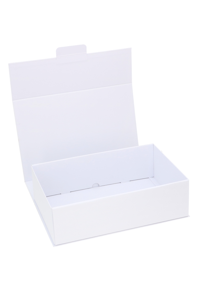 Luxe Klep Geschenkdozen Wit Mat Vancouver 33.3x21.3x10cm 1200gr 15st