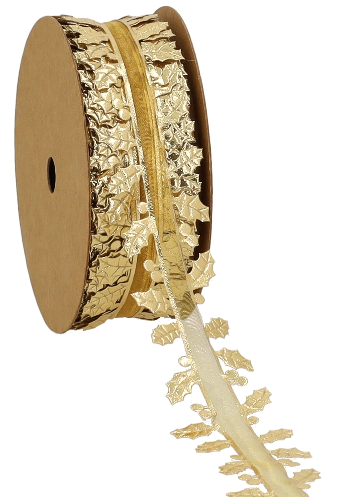 Kadolint Blad Gaas Satijn Goud 35mm x 10meter