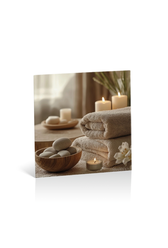 Kadobon + Cadeau Envelop Carrera Creme zen 12x12x1.5cm 10stuks