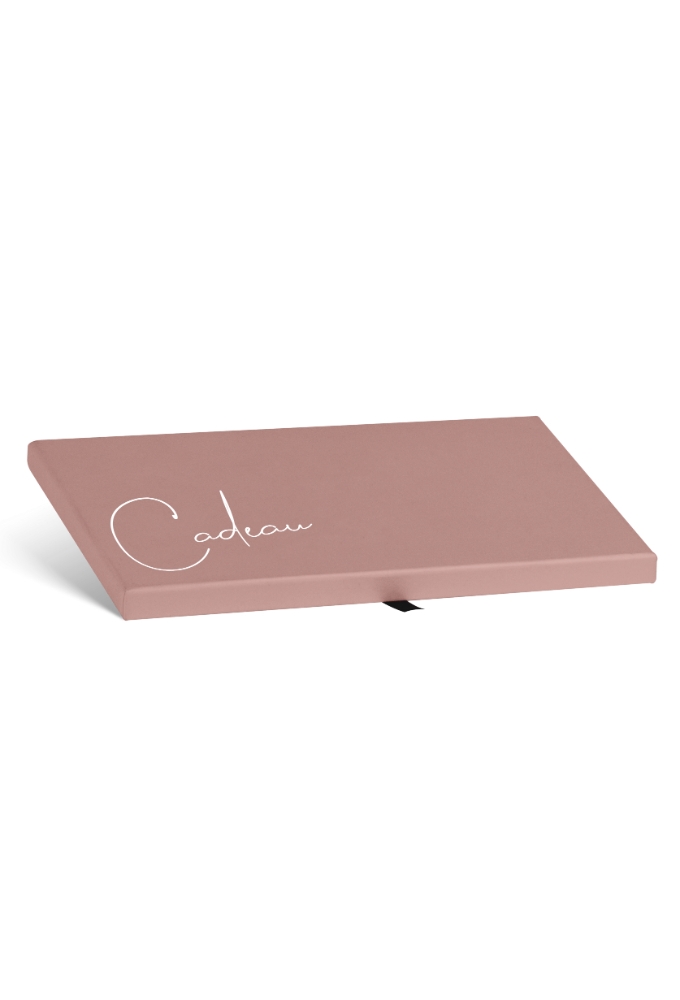 Kadobon + Kadodoosje Old pink & cadeau 22x11x1.3cm 10stuks