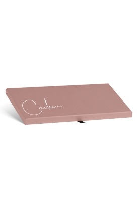 Kadobon + Kadodoosje Old pink & cadeau 22x11x1.3cm 10stuks