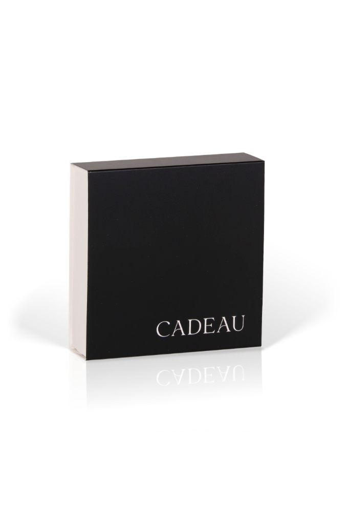 Kadobon + Kadodoosje Bene Black & cadeau 12x12x3cm 10stuks