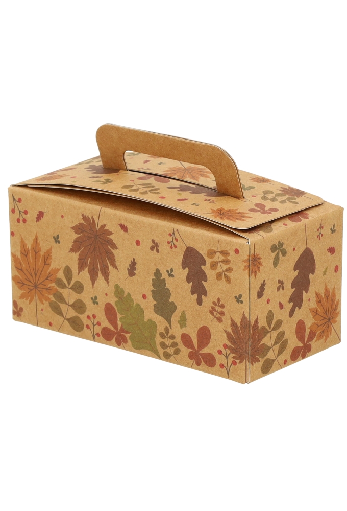 Bonbondoosjes Koffertje Kraft 12x6.5x5.5cm 250gram 25stuks