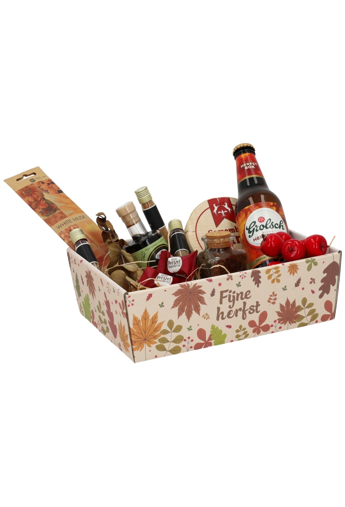 Geschenkdozen Korf Herfst 23x17x8cm 10stuks