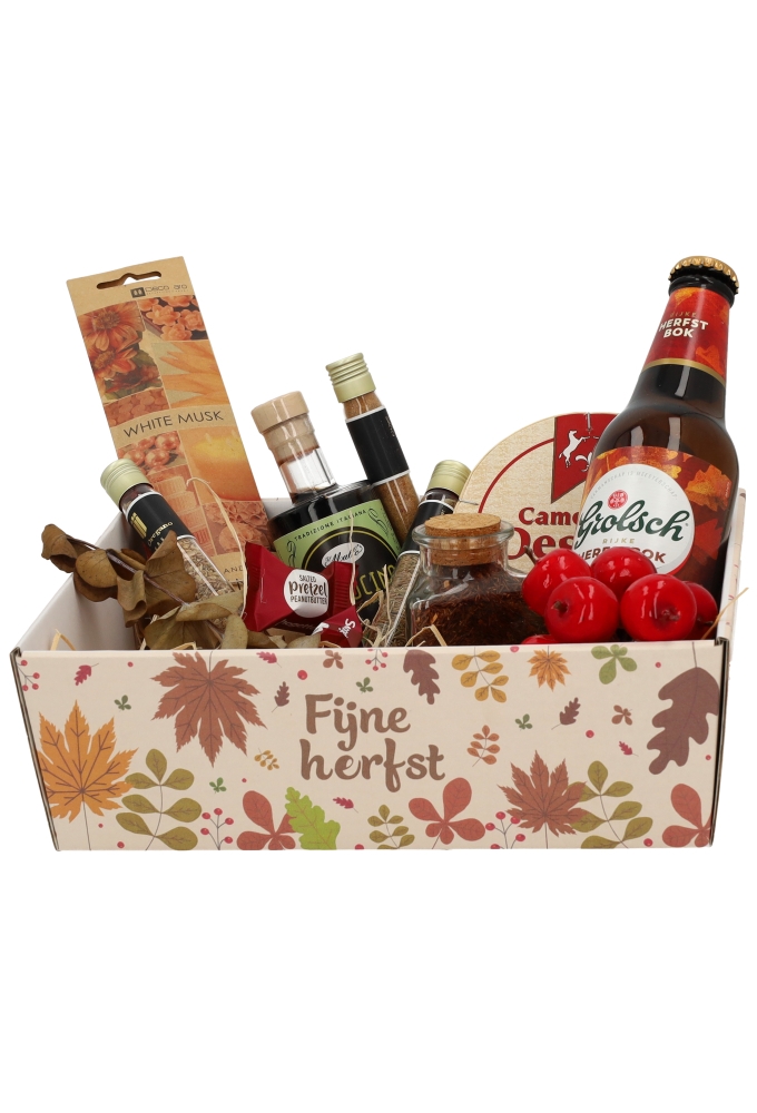 Geschenkdozen Korf Herfst 23x17x8cm 10stuks