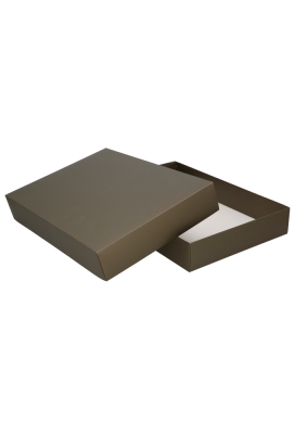 Geschenkdoos & Deksel Gaby Taupe Mat 25x20x5cm 50stuks