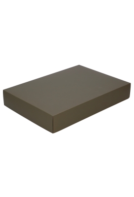 Geschenkdoos & Deksel Gaby Taupe Mat 25x20x5cm 50stuks