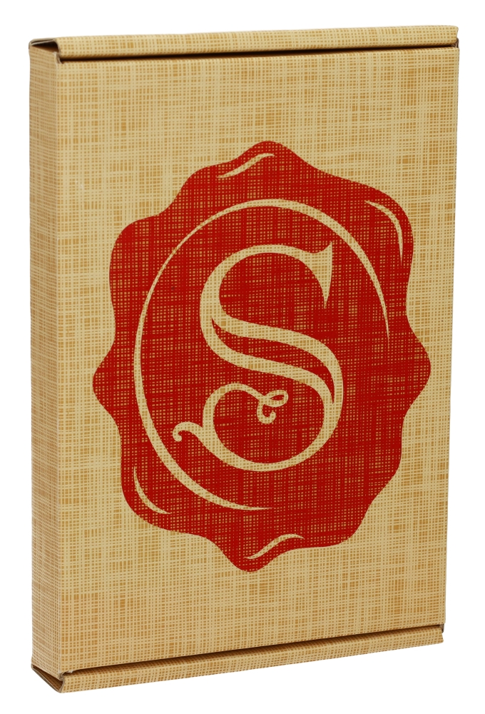 Brievenbusdoos De Postrol van de Sint 22x15.5x2.8cm 10stuks