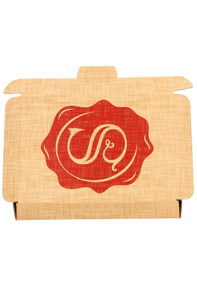 Brievenbusdoos De Postrol van de Sint 22x15.5x2.8cm 10stuks