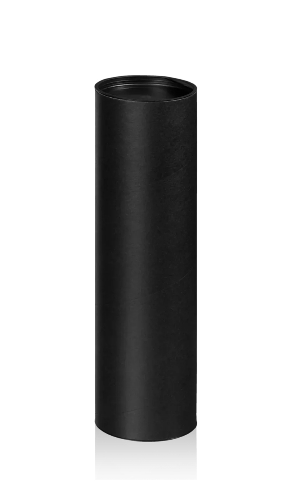 Wijndoos Zwarte Champagne Koker 33x9.9cm 1fles 20stuks