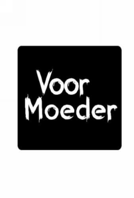 Etiketten Zwart Voor Moeder Wit 4.5x4.5cm 500stuks op is op