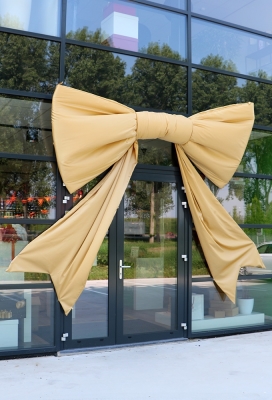 Megastrik StrikXXXXL Goud 300x150cm Lint Strik Is 100cm Megastrik StrikXXXXL Goud 300x150cm Lint Strik Is 100cm