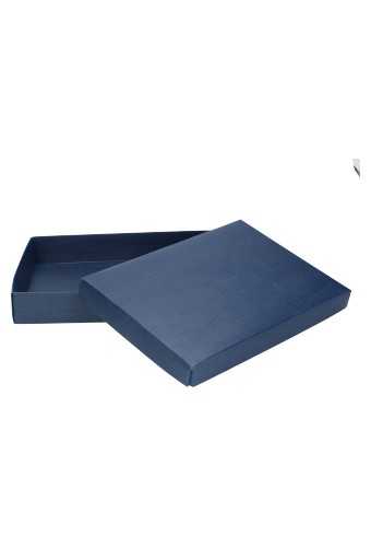 Luxe Kadodoosje & Deksel Bruno Blauw 22x16x3.5cm 300gr 10stuks