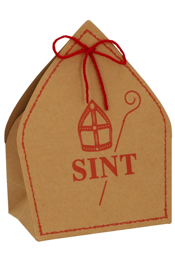 Sintzak Mijter Van Sinterklaas Met Koordje FSC® 18x8x25cm 10stuks
