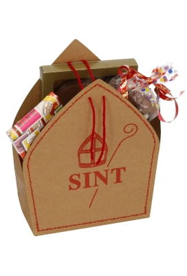 Sintzak Mijter Van Sinterklaas Met Koordje FSC® 18x8x25cm 10stuks