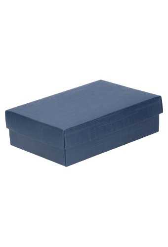 Luxe Kadodoosje & Deksel Bruno Blauw 16.5x11x3.5cm 300gr 10stuks