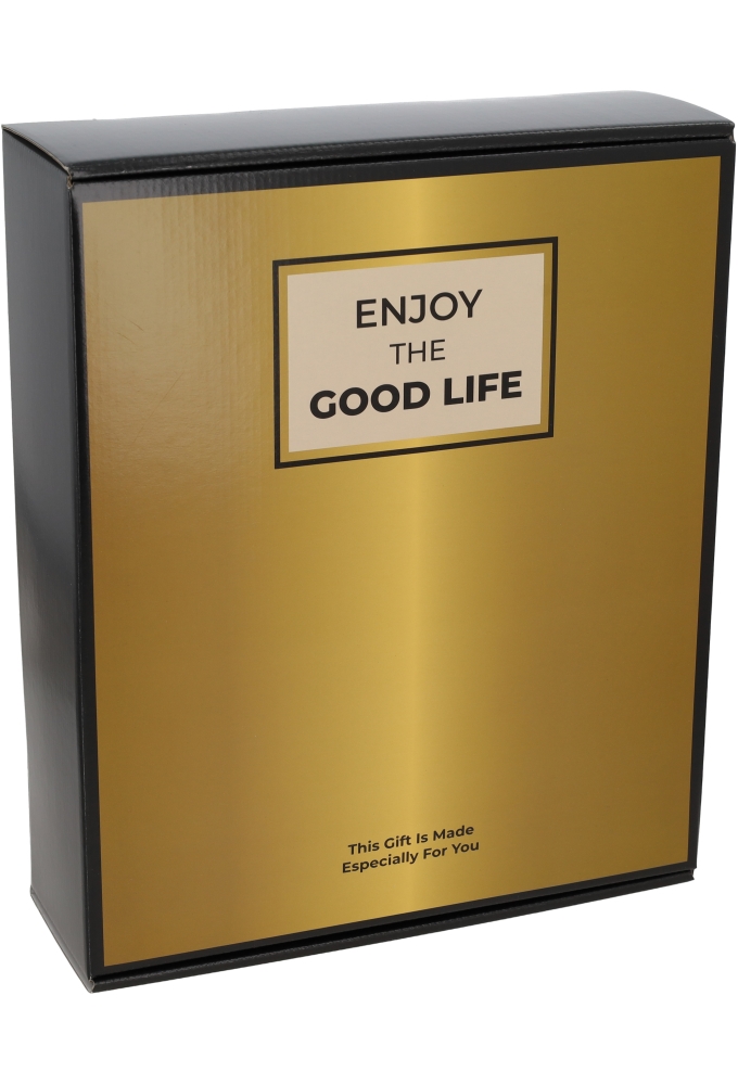 Wijnverpakking Enjoy The Good Life 3 fles 33.5x28.4x9.5cm 15 stuks