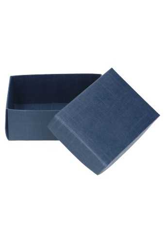 Luxe Kadodoosje & Deksel Bruno Blauw 9.5x6.5x3.5cm 300gr 10stuks