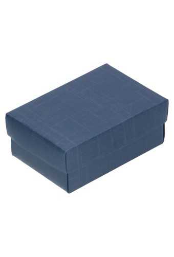 Luxe Kadodoosje & Deksel Bruno Blauw 9.5x6.5x3.5cm 300gr 10stuks