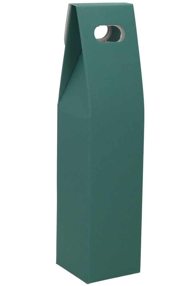 Luxe Wijndozen Vigo Groen & Venster 1 fles 9x9x38.5cm 10stuks